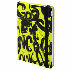 Блокнот с резинкой в клетку 96 л., А5 (145&times;203 мм), твердая обложка, BRAUBERG, &laquo;Calligraphy&raquo;, 113721