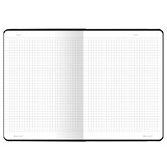 Блокнот с резинкой в клетку 96 л., А5 (145&times;203 мм), твердая обложка, BRAUBERG, &laquo;Aliens&raquo;, 113722