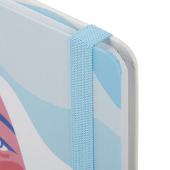 Блокнот с резинкой в точку 96 л., А5, 145&times;203 мм, твердая обложка, BRAUBERG, &laquo;Sensitive&raquo;, 113726