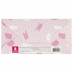 Конверт для денег &laquo;С ДНЁМ РОЖДЕНИЯ&raquo;, Розы, 166&times;82 мм, блестки, ЗОЛОТАЯ СКАЗКА, 113757