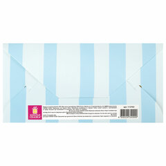 Конверт для денег &laquo;С ДНЁМ РОЖДЕНИЯ!&raquo;, Панда, голубой, 166&times;82 мм, фольга, ЗОЛОТАЯ СКАЗКА, 113763