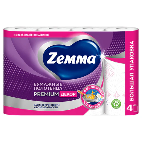 ��������� �������� ����������� 2-�������, 4 ������ (4�14 �), ZEMMA/ZEWA Premium �����, 1441241 �����