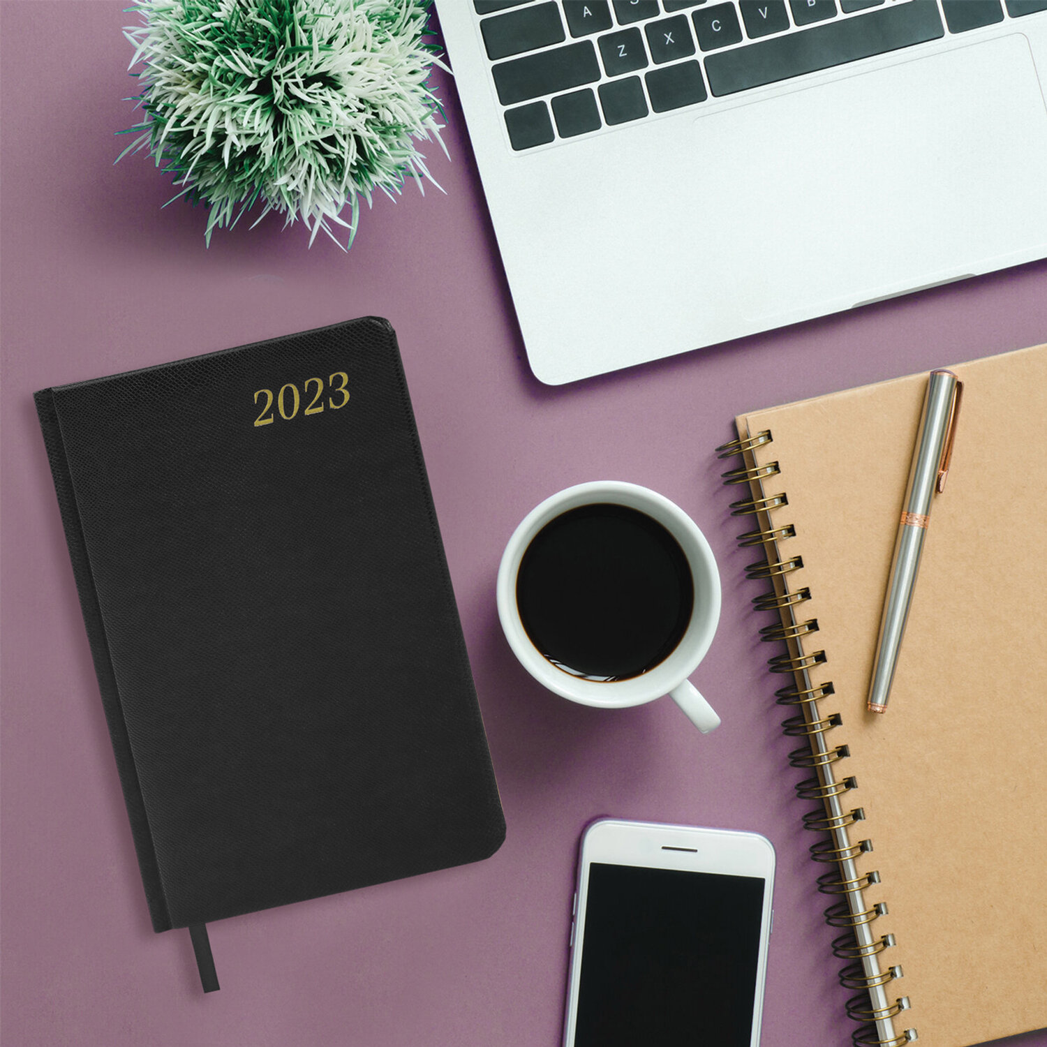 Ежедневник датированный 2023 А5 138x213 мм BRAUBERG 