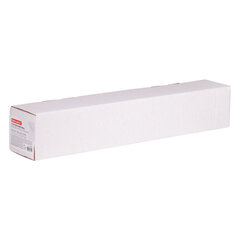 Бумага широкоформатная рулон для плоттера 610 мм х 45 м х втулка 50,8 мм, 80 г/<wbr/>м<sup>2</sup>, белизна CIE 146%, BRAUBERG, 114181