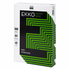 Бумага А4, 60 г/<wbr/>м<sup>2</sup>, белизна 60%, 500 листов, Россия, ЕККО, 114320