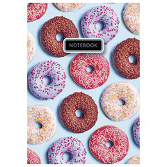 Блокнот МАЛЫЙ ФОРМАТ А6 105&times;152 мм, 40 л., гребень, фольга, TWIN лак, клетка, &laquo;МИКС 3&raquo; (8 видов), 099074