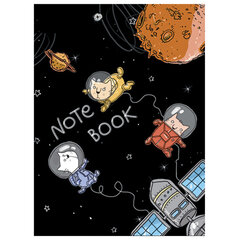 Блокнот МАЛЫЙ ФОРМАТ А7 75&times;105 мм, 40 л., гребень, фольга, TWIN лак, клетка, &laquo;МИКС 4&raquo; (6 видов), 099111