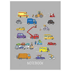 Блокнот МАЛЫЙ ФОРМАТ А7 75&times;105 мм, 40 л., гребень, фольга, TWIN лак, клетка, &laquo;МИКС 4&raquo; (6 видов), 099111