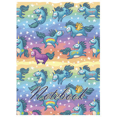 Блокнот МАЛЫЙ ФОРМАТ А7 75&times;105 мм, 40 л., гребень, фольга, TWIN лак, клетка, &laquo;МИКС 5&raquo; (6 видов), 099104