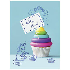 Блокнот МАЛЫЙ ФОРМАТ А7 75&times;105 мм, 40 л., гребень, фольга, TWIN лак, клетка, &laquo;МИКС 5&raquo; (6 видов), 099104