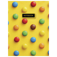 Блокнот А5 146&times;205 мм, 60 л., гребень, фольга, TWIN лак, клетка, &laquo;МИКС 2&raquo; (4 вида), 099036