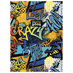 Блокнот А5 146&times;205 мм, 60 л., гребень, фольга, TWIN лак, клетка, &laquo;МИКС 2&raquo; (4 вида), 099036