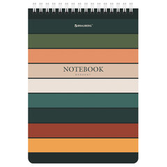 Блокнот А5 (146&times;206 мм), 60 л., гребень, картон, клетка, BRAUBERG, &laquo;Classic&raquo;, 114359