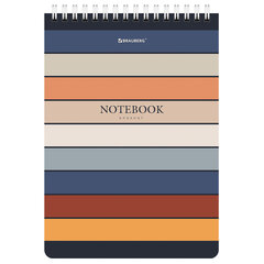 Блокнот А5 (146&times;206 мм), 60 л., гребень, картон, клетка, BRAUBERG, &laquo;Classic&raquo;, 114359