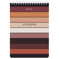 Блокнот А5 (146&times;206 мм), 60 л., гребень, картон, клетка, BRAUBERG, &laquo;Classic&raquo;, 114359