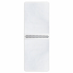 Блокнот А5, 146&times;206 мм, 60 л., гребень, картон, жесткая подложка, клетка, BRAUBERG, &laquo;Black&raquo;, 114365