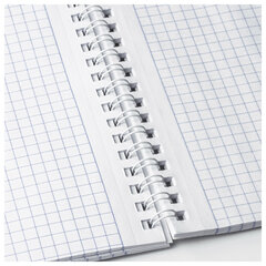 Блокнот А5 (146&times;206 мм), 60 л., гребень, картон, жесткая подложка, клетка, BRAUBERG, &laquo;Города&raquo;, 114369