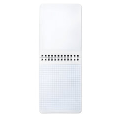 Блокнот МАЛЫЙ ФОРМАТ А6 108&times;145 мм, 40 л., гребень, картон, клетка, BRAUBERG, &laquo;Black & notes&raquo;, 114389