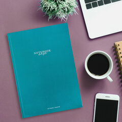 Блокнот БОЛЬШОЙ ФОРМАТ (205&times;290 мм) А4, 80 л., твердый, клетка, STAFF, &laquo;Моноколор&raquo;, 114404