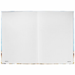 Блокнот БОЛЬШОЙ ФОРМАТ (205&times;290 мм) А4, 80л, твердый, клетка, STAFF, &laquo;Город&raquo;, 114405