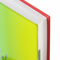 Блокнот БОЛЬШОЙ ФОРМАТ (206&times;291 мм) А4, 160 л., твёрдый, блок 5 цветов, клетка, BRAUBERG, &laquo;Градиент&raquo;, 114408