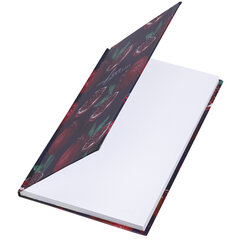 Блокнот А5 (134&times;206 мм), 80 л., твёрдый, клетка, STAFF, &laquo;Гранаты&raquo;, 114411