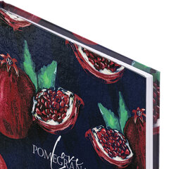 Блокнот А5 (134&times;206 мм), 80 л., твёрдый, клетка, STAFF, &laquo;Гранаты&raquo;, 114411