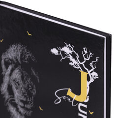 Блокнот А5 (134&times;206 мм), 80 л., твёрдый, клетка, STAFF, &laquo;Lion&raquo;, 114412