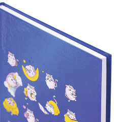 Блокнот А5 (134&times;206 мм), 80 л., твёрдый, клетка, BRAUBERG KIDS, &laquo;Радужные котики&raquo;, 114417