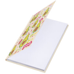 Блокнот А5 (134&times;206 мм), 80 л., твёрдый, клетка, BRAUBERG KIDS, &laquo;Авокадики&raquo;, 114418