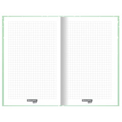 Блокнот А5 (134&times;206 мм), 80 л., твёрдый, клетка, BRAUBERG KIDS, &laquo;Пингвинчики&raquo;, 114420