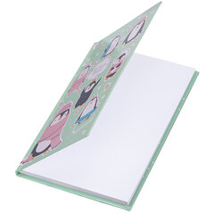 Блокнот А5 (134&times;206 мм), 80 л., твёрдый, клетка, BRAUBERG KIDS, &laquo;Пингвинчики&raquo;, 114420