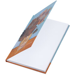 Блокнот А5 (134&times;206 мм), 80 л., твёрдый, клетка, выборочный лак, STAFF, &laquo;Подсолнухи&raquo;, 114422