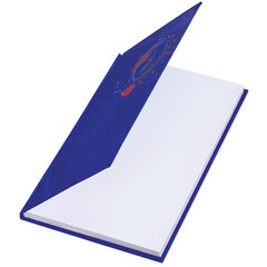 Блокнот А5 (134&times;206 мм), 80 л., твёрдый, клетка, выборочный лак, STAFF, &laquo;Часы&raquo;, 114423