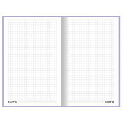 Блокнот А5 134&times;206 мм, 80 л., твердый, клетка, выборочный лак, STAFF, &laquo;Beagles&raquo;, 114424