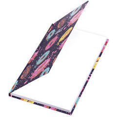 Блокнот А5 (134&times;206 мм), 80 л., твёрдый, клетка, выборочный лак, BRAUBERG KIDS, &laquo;Donuts&raquo;, 114425