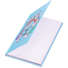 Блокнот А5 (134&times;206 мм), 80 л., твёрдый, клетка, выборочный лак, BRAUBERG KIDS, &laquo;Единорожки&raquo;, 114426