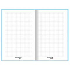 Блокнот А5 (134&times;206 мм), 80 л., твёрдый, клетка, выборочный лак, BRAUBERG KIDS, &laquo;Единорожки&raquo;, 114426