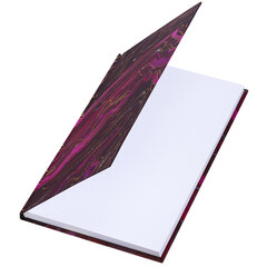 Блокнот А5 134&times;206 мм, 80 л., твёрдый, клетка, тиснение фольгой, STAFF, &laquo;Marble&raquo;, 114429