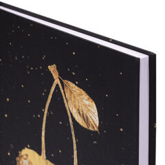 Блокнот А5 134&times;206 мм, 80 л., твёрдый, клетка, тиснение фольгой, STAFF, &laquo;Cherry&raquo;, 114430