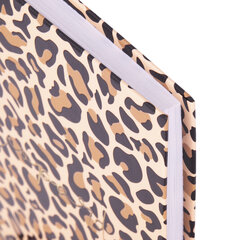 Блокнот МАЛЫЙ ФОРМАТ (110&times;147 мм), А6, 80 л., твёрдый, клетка, выборочный лак, STAFF, &laquo;Leopard&raquo;, 114445