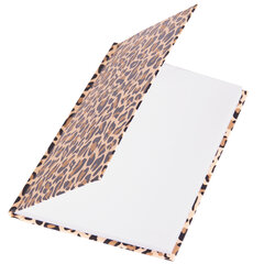 Блокнот МАЛЫЙ ФОРМАТ (110&times;147 мм), А6, 80 л., твёрдый, клетка, выборочный лак, STAFF, &laquo;Leopard&raquo;, 114445