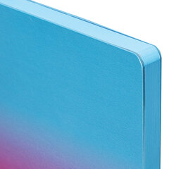 Ежедневник недатированный А5 138&times;213 мм, BRAUBERG &laquo;Grade&raquo;, под кожу, 136 л., розовый-небесный, 114461