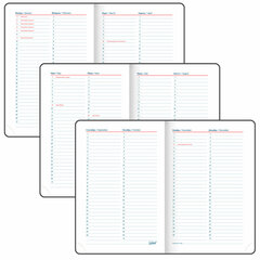 Ежедневник недатированный А5 148&times;218 мм GALANT &laquo;Ritter&raquo;, под кожу, 160 л., черный, 114464