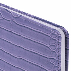 Еженедельник недатированный А5 145&times;215 мм, BRAUBERG &laquo;Party&raquo;, под кожу, 64 л., сиреневый, 114475