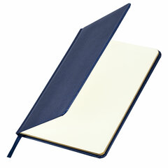 Еженедельник недатированный А5, 145&times;215 мм, BRAUBERG &laquo;Iguana&raquo;, под кожу, 64 л., синий, 114476