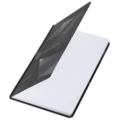 Ежедневник недатированный с резинкой А5 (145&times;203 мм), BRAUBERG, твердый, 128 л., &laquo;Geometry&raquo;, 114553