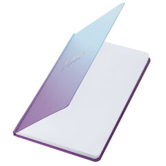 Ежедневник недатированный с резинкой А5 (145&times;203 мм), BRAUBERG, твердый, 128 л., &laquo;Градиент&raquo;, 114557