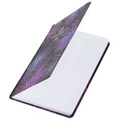 Ежедневник недатированный с резинкой А5 (145&times;203 мм), BRAUBERG, твердый, фольга, 128 л., &laquo;Tropical&raquo;, 114565