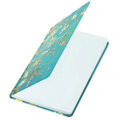 Ежедневник недатированный с резинкой А5 (145&times;203 мм), BRAUBERG, твердый, фольга, 128 л., &laquo;Almond&raquo;, 114568